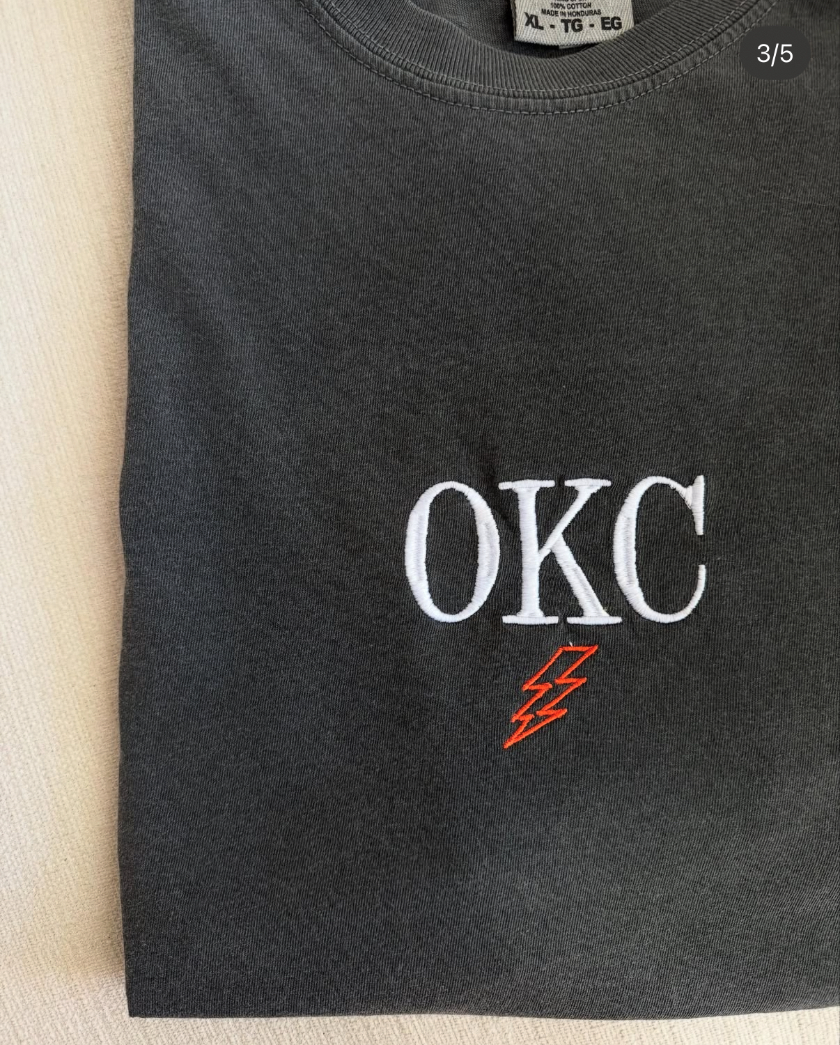 OKC "Lightning" Tee