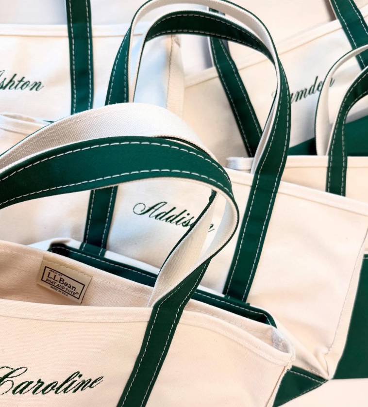Custom LL Bean Tote Bag