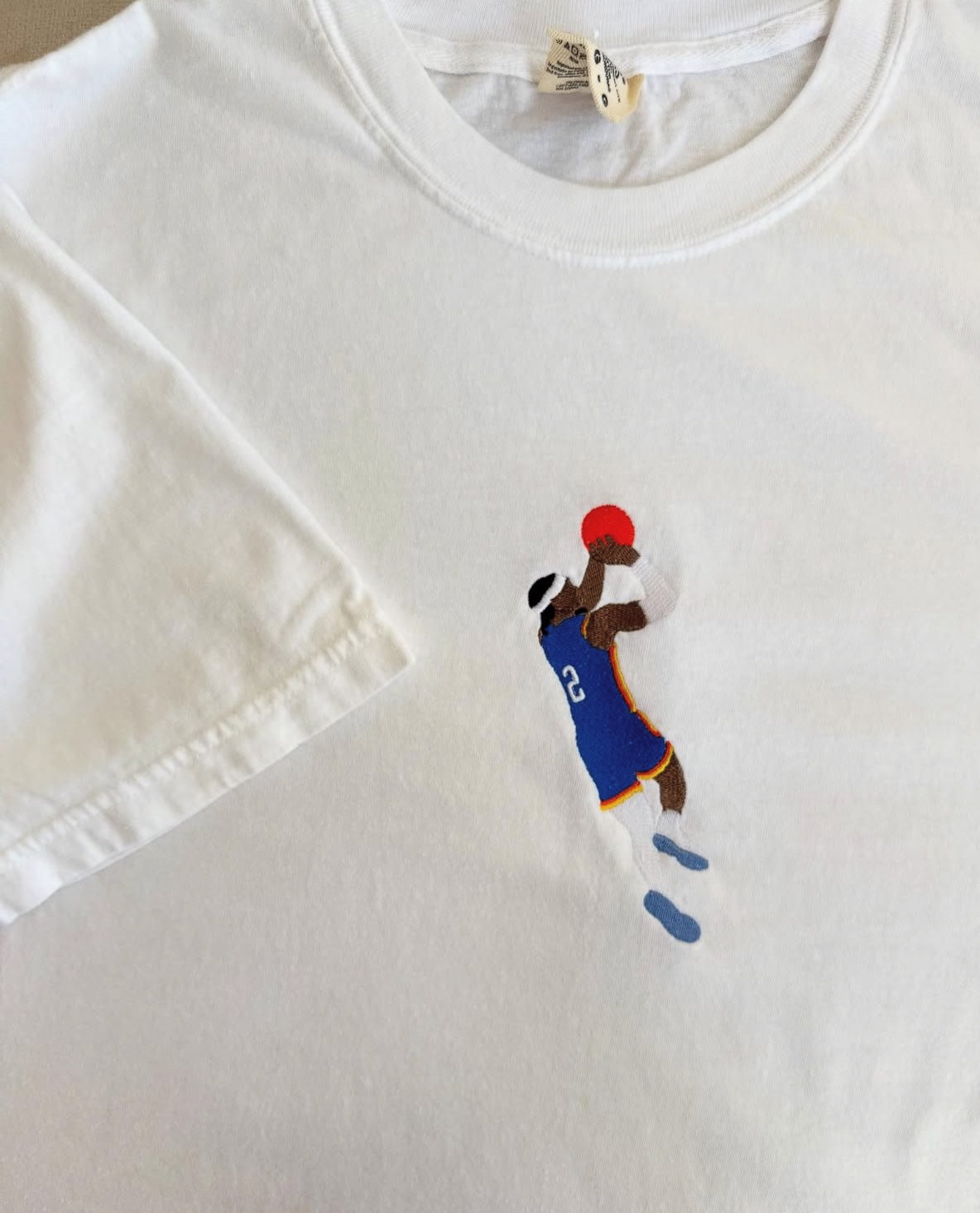 SGA Blue Uni Fadeaway Tee