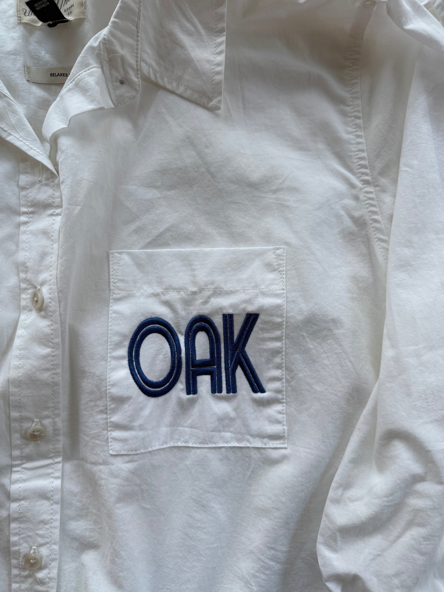 Custom School Spirit Button Up