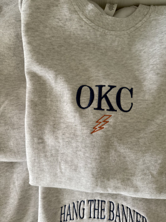 OKC Lightning Hoodie & Crewneck