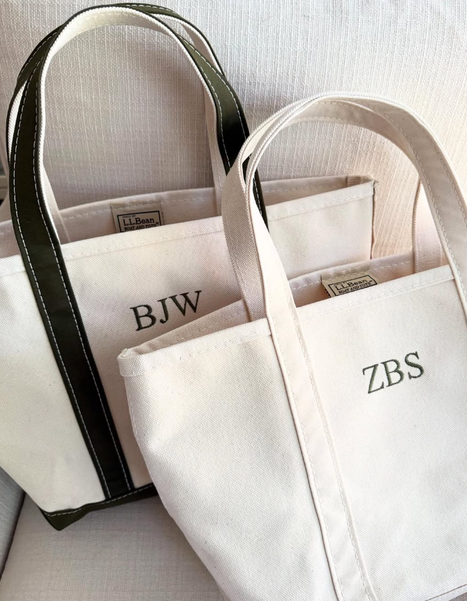 Custom LL Bean Tote Bag